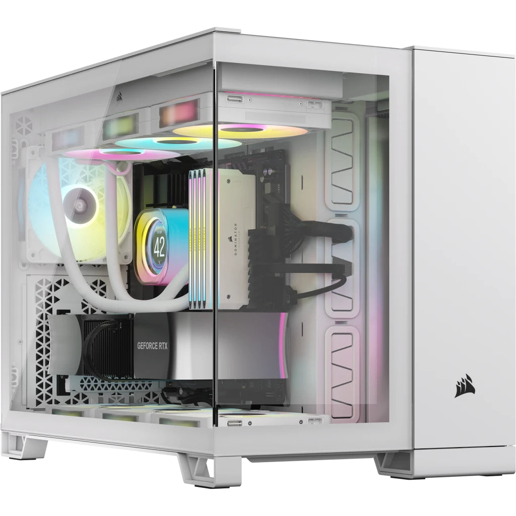 CORSAIR LINK 2500X RGB WHITE MID CASE