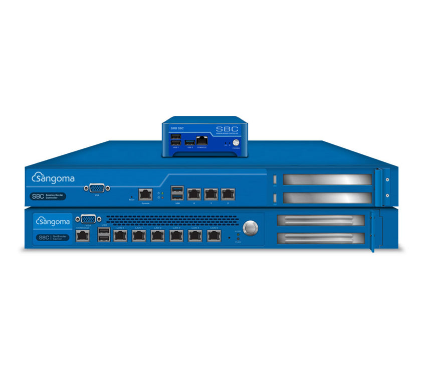 Sangoma NetBorder Carrier SBC 250 Calls 1U Dual Redundant AC