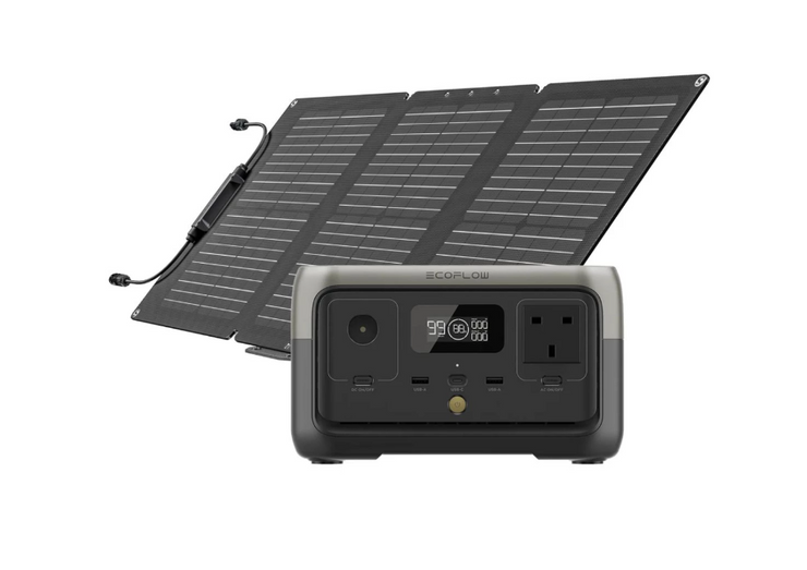 EcoFlow RIVER 2 UK + 60W SP