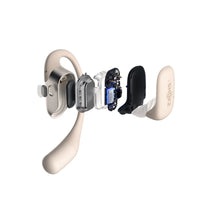 SHOKZ OPENFIT BEIGE SPORTS HEADPHONES