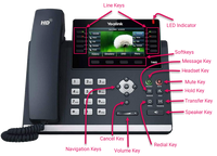 Yealink T85W IP Desphone