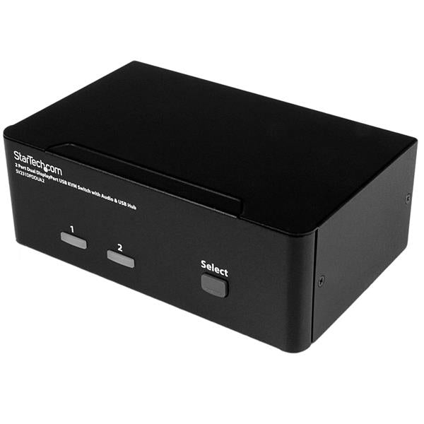 StarTech.com 2 Port Dual DP KVM