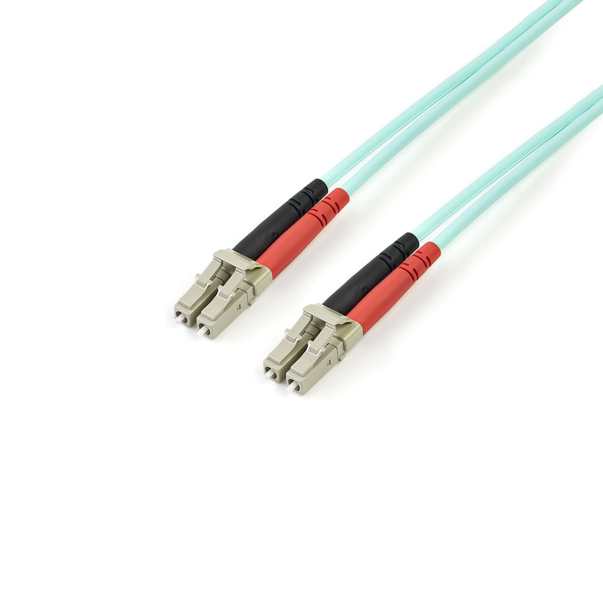 StarTech.com 2m LC Aqua Fiber Cbl