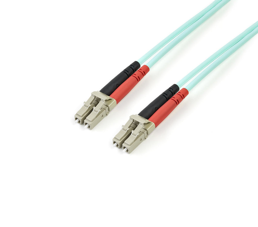 StarTech.com 2m LC Aqua Fiber Cbl