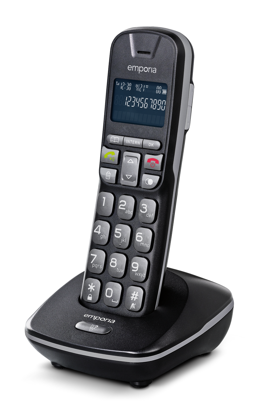 TH Cordless Dect Phone - Black