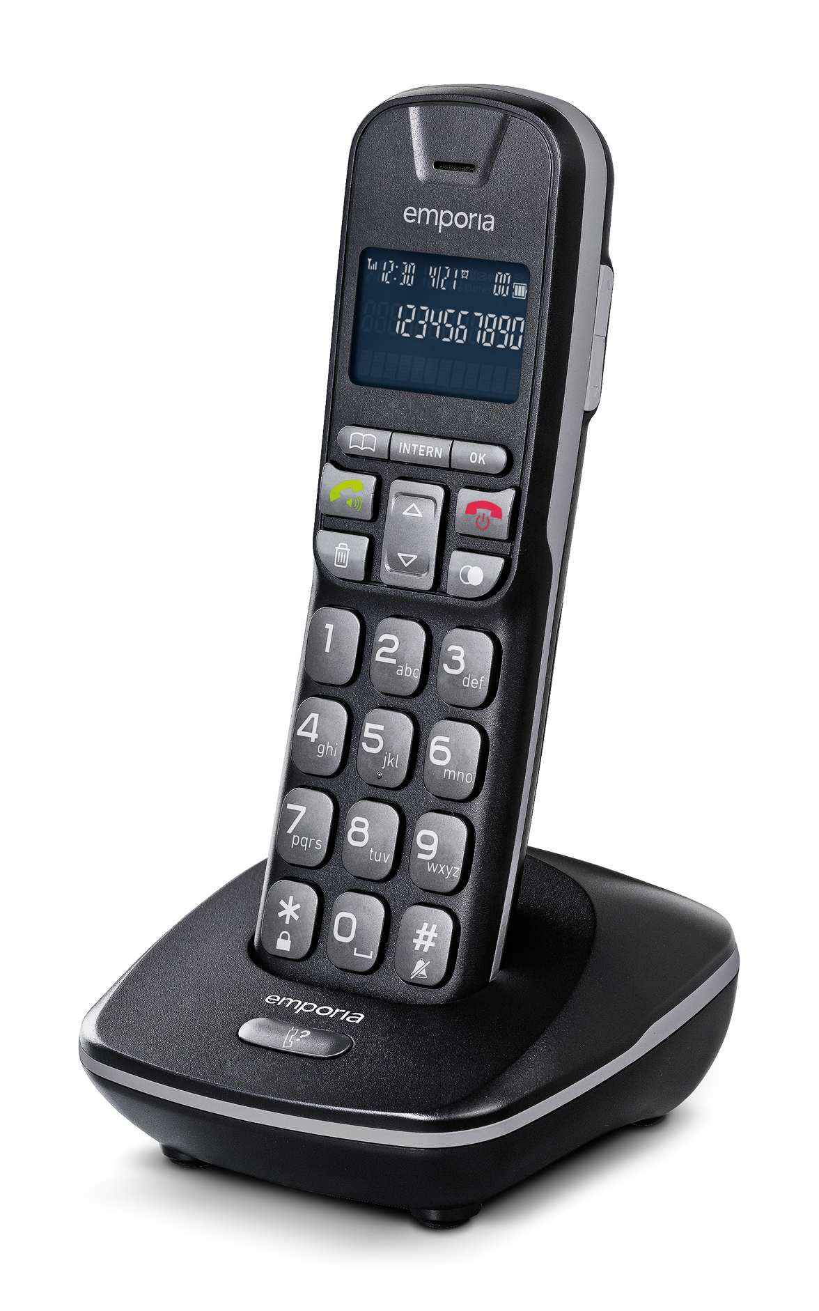 TH Cordless Dect Phone - Black
