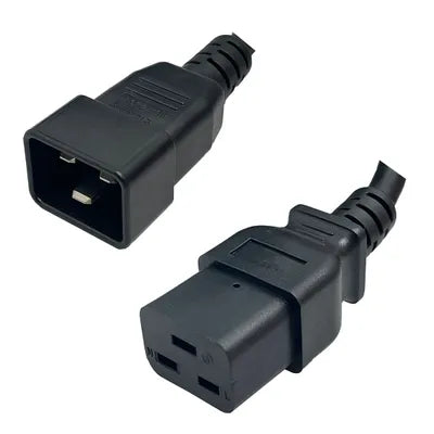 Titan IEC C14 - IEC C19 2M BLACK