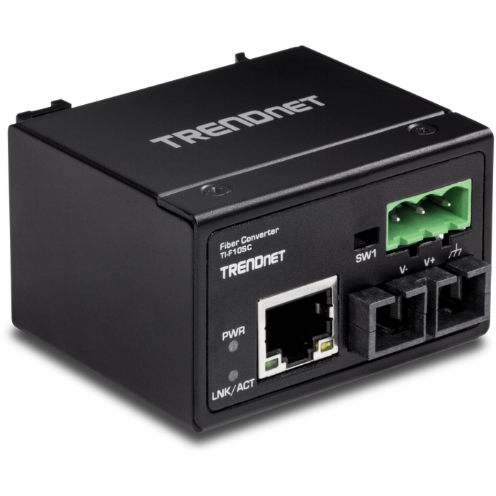 TRENDNET IND. 100BASE-FX MM SC FIBER CONV 2KM