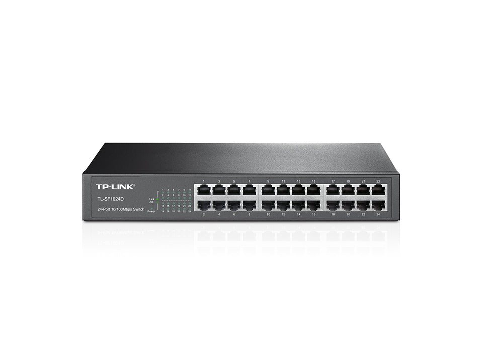TP-LINK TL-SF1024D 24 PORT 10/100 UN RM