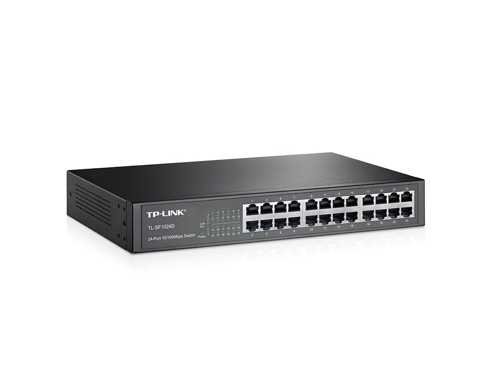 TP-LINK TL-SF1024D 24 PORT 10/100 UN RM