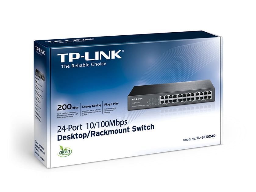 TP-Link 24-Port 10/100 Switch V3