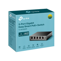 TP-Link 5-Port Gigabit Easy Smart Switch with 4-Port PoE+