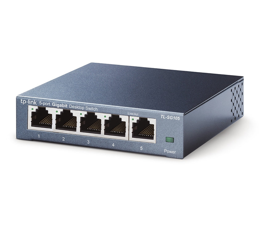TP-Link 5 port Steel Gigabit Switch V5