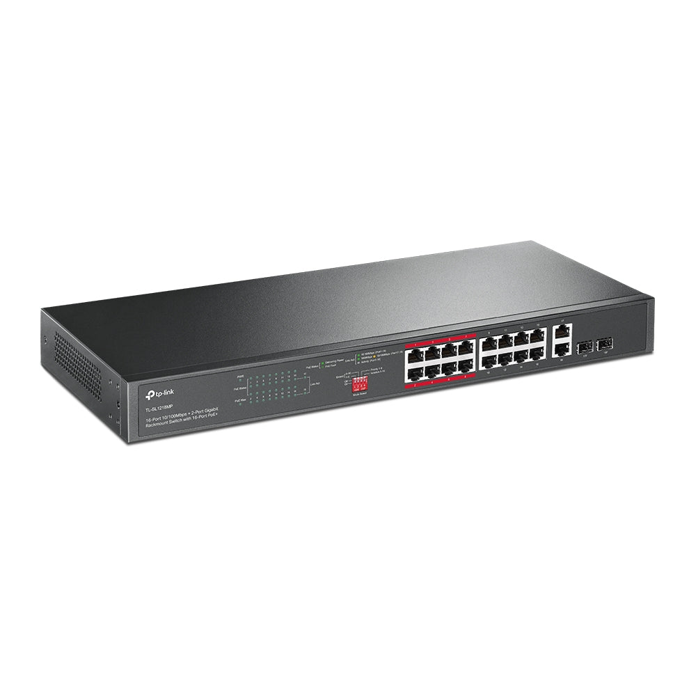 TP-LINK TL-SL1218MP 16P UNMAN POE SW