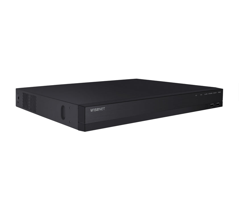 Hanwha QRN-1620S network video recorder Black