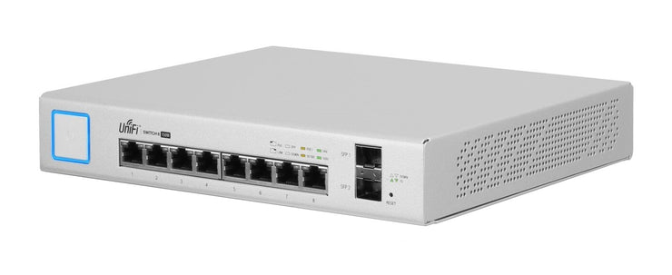 Ubiquiti UniFi Switch US-8-150W - Switch - Managed - 8 x 10 100 1000 (PoE ) 2 x Gigabit SFP - desktop - PoE