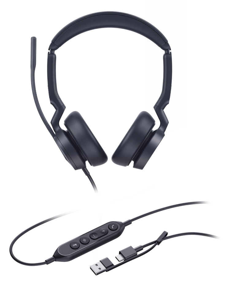 Yealink UH46 Dual USB-C/A Wired Headset