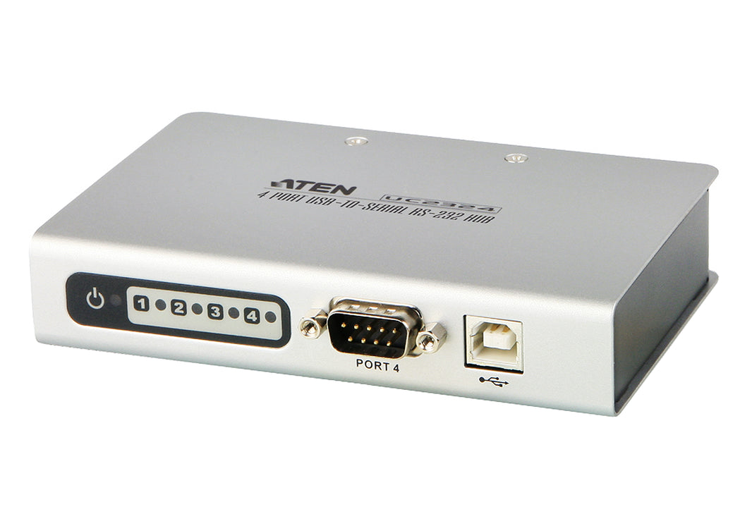 ATEN 4 Port USB/Serial RS232 Hub