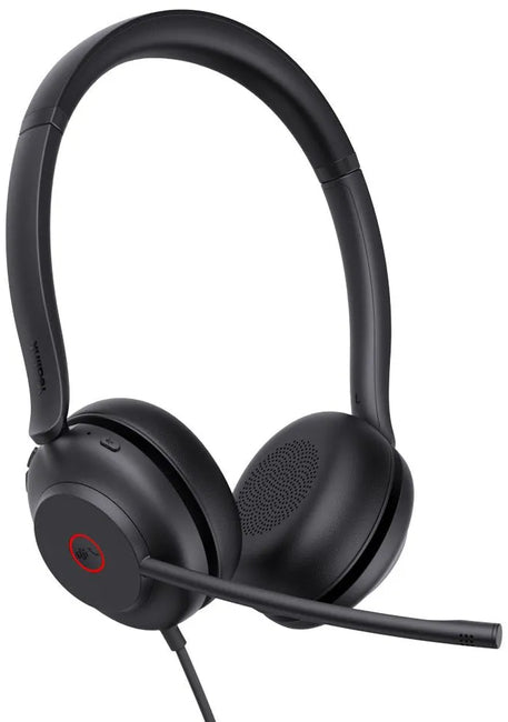 Yealink UH35 Dual USB-A Wired Headset with Leatherette ear cushions (Teams Edition)