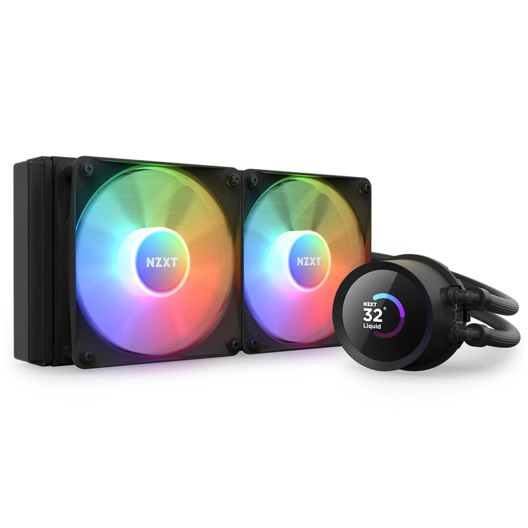 NZXT Kraken 240 Black with RGB fans