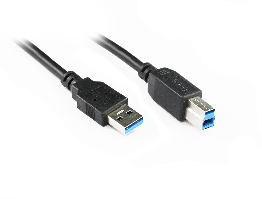 CDL 1mtr USB 3.0 A M - B M Black