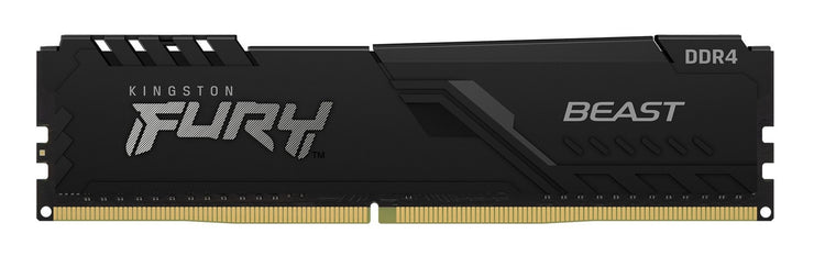 D4 D 3200MHz 16GB FURY Beast Black