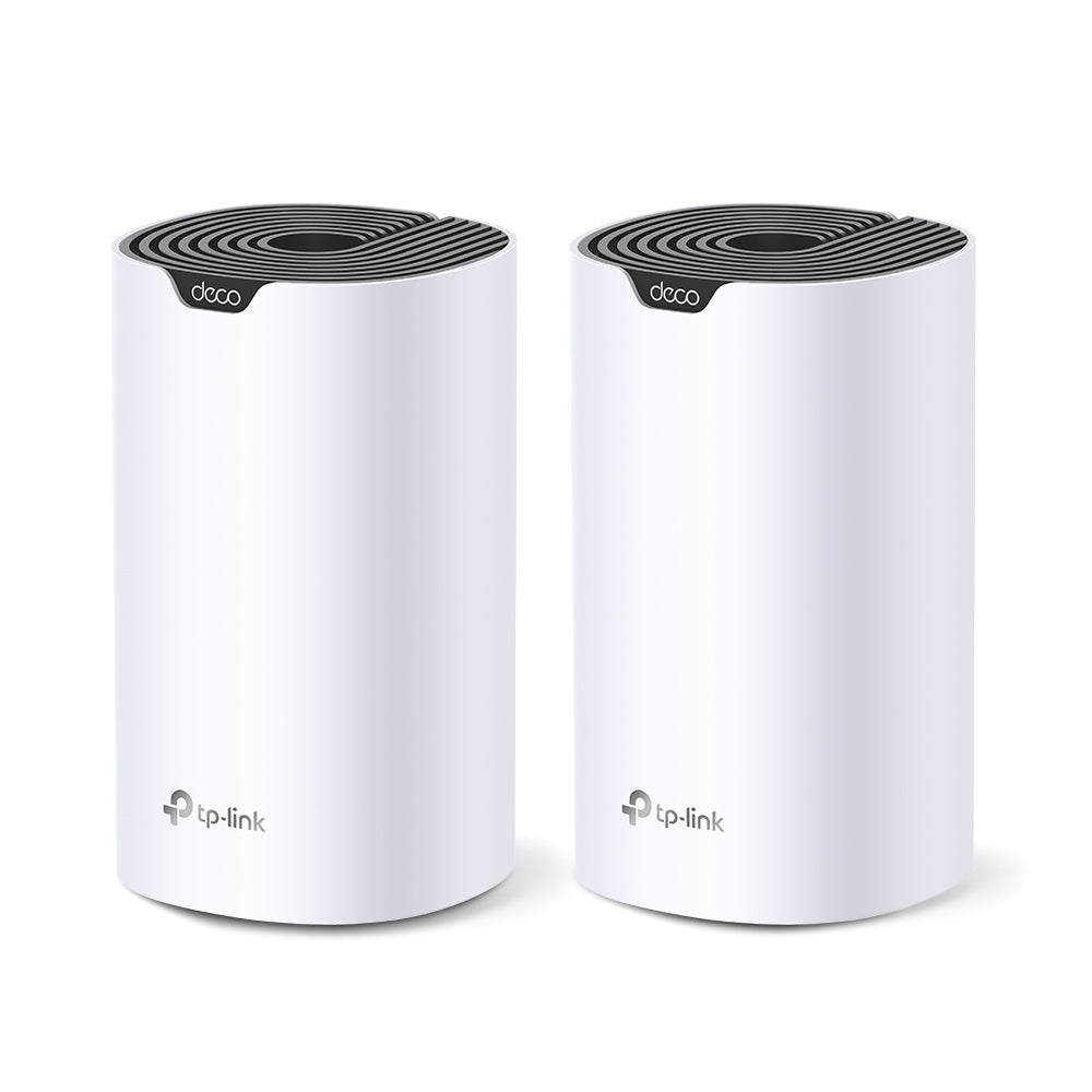 TP-Link Deco S7 V1 - Wi-Fi system - (2 routers) - up to 3 900 sq.ft - mesh 1GbE - Wi-Fi 5 - Dual Band