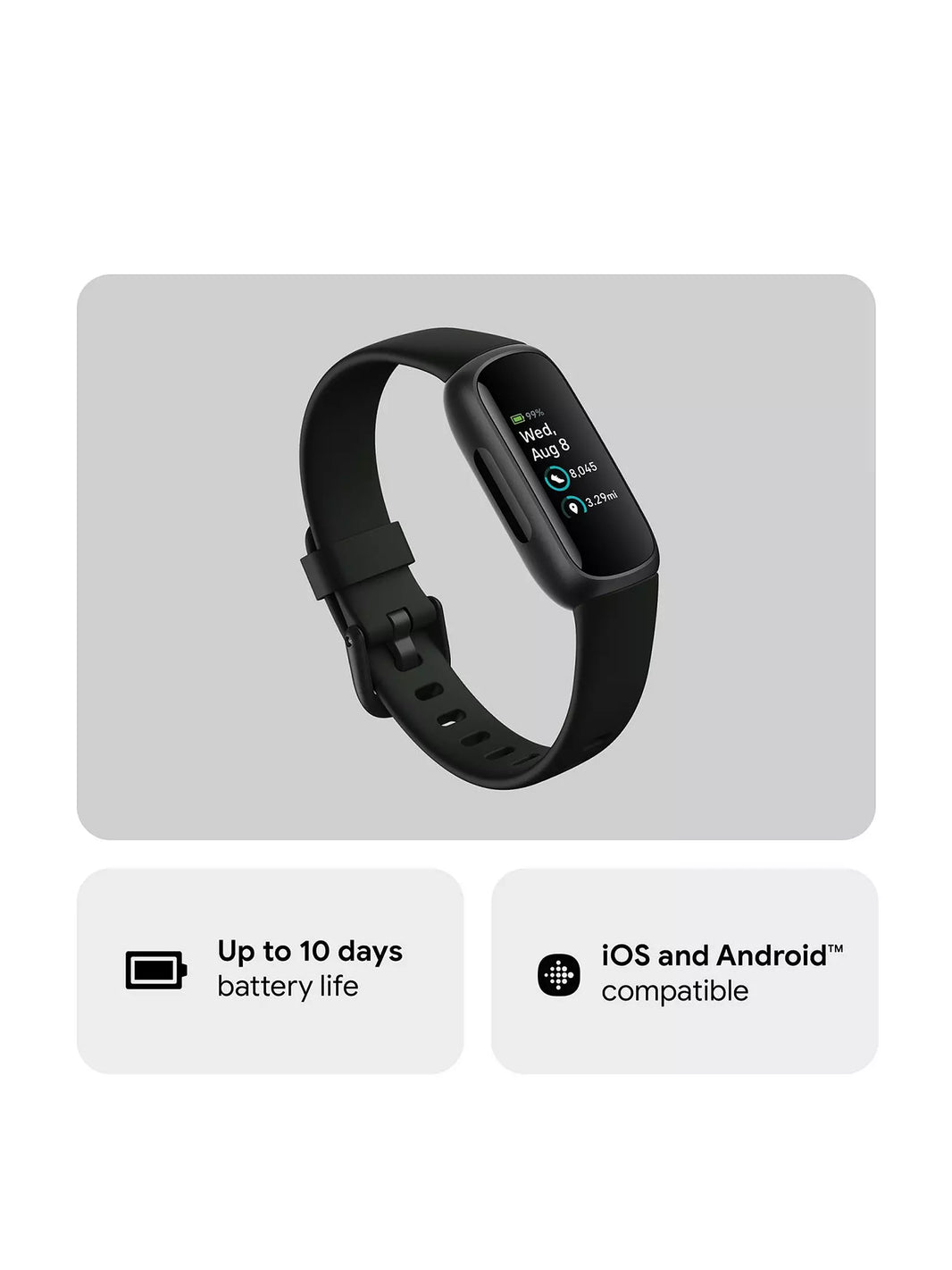 FitBit Inspire 3Black/Midnight Zen