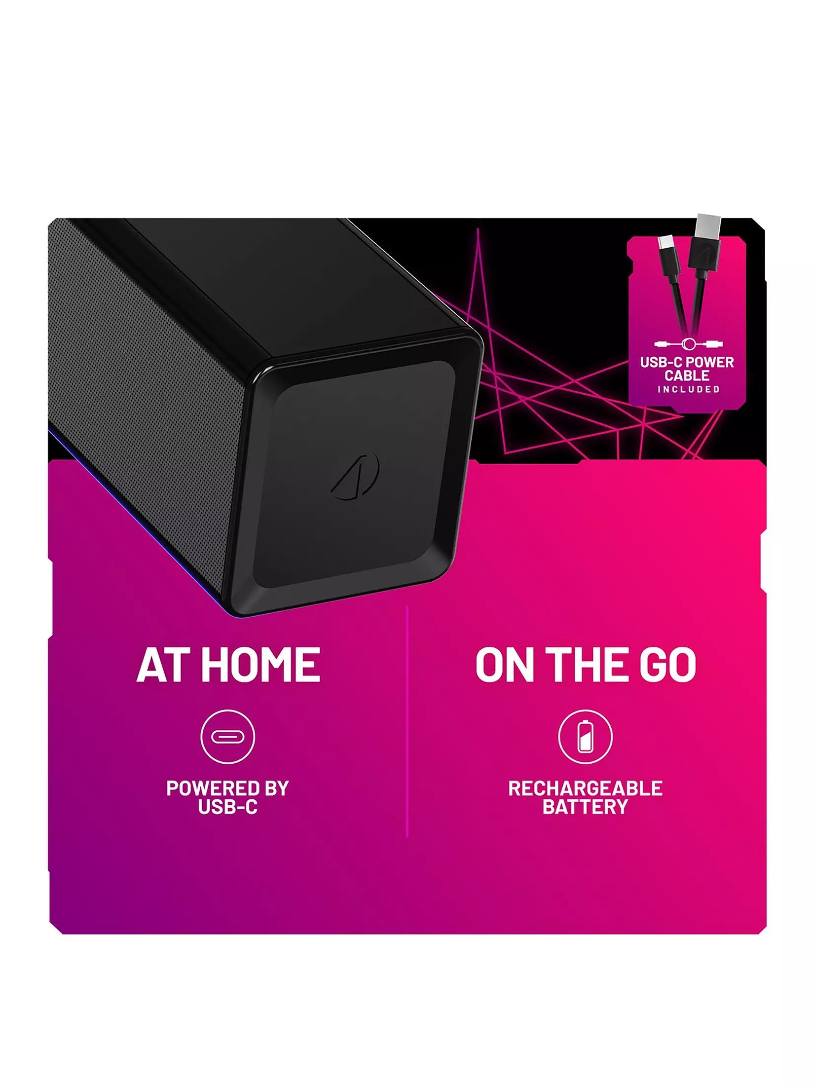 Stealth Light Up Soundbar+Clock+Timer