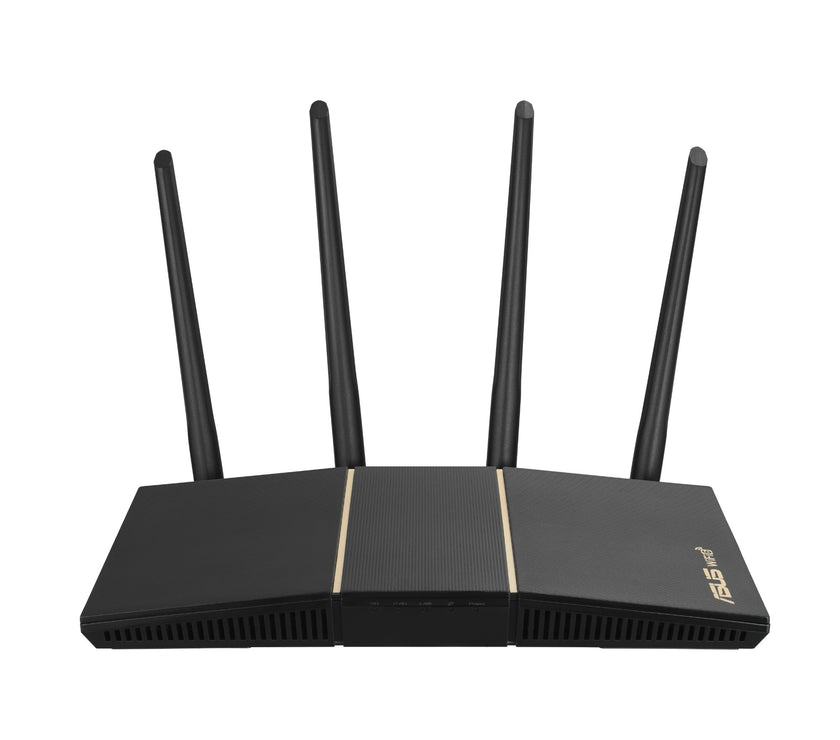 ASUS RT-AX57 wireless router Gigabit Ethernet Dual-band (2.4 GHz / 5 GHz) Black
