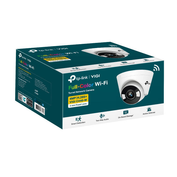 TP-Link VIGI C440 V1 - Network Surveillance Camera - Pan Tilt - Turret