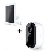 Arlo Essential 2K Outdoor Security Camera & Solar Panel, 3-pack