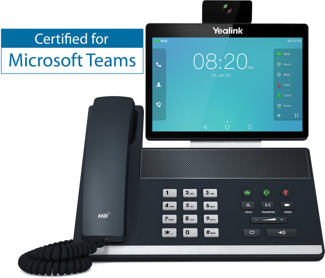 Yealink VP59 SIP Video Desk Phone (Compatible with Microsoft Teams)