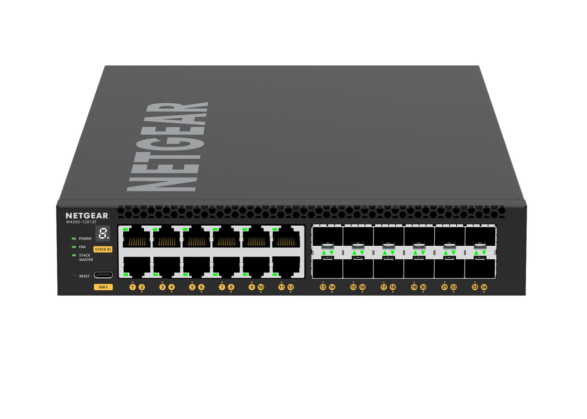NETGEAR M4350-12X12F Fully Managed Switch