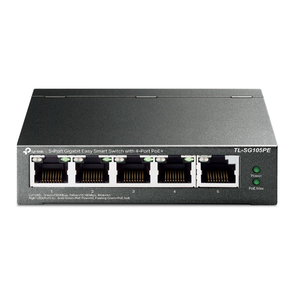 TP-Link SG105PE 5 Port Gigabit PoE Switch