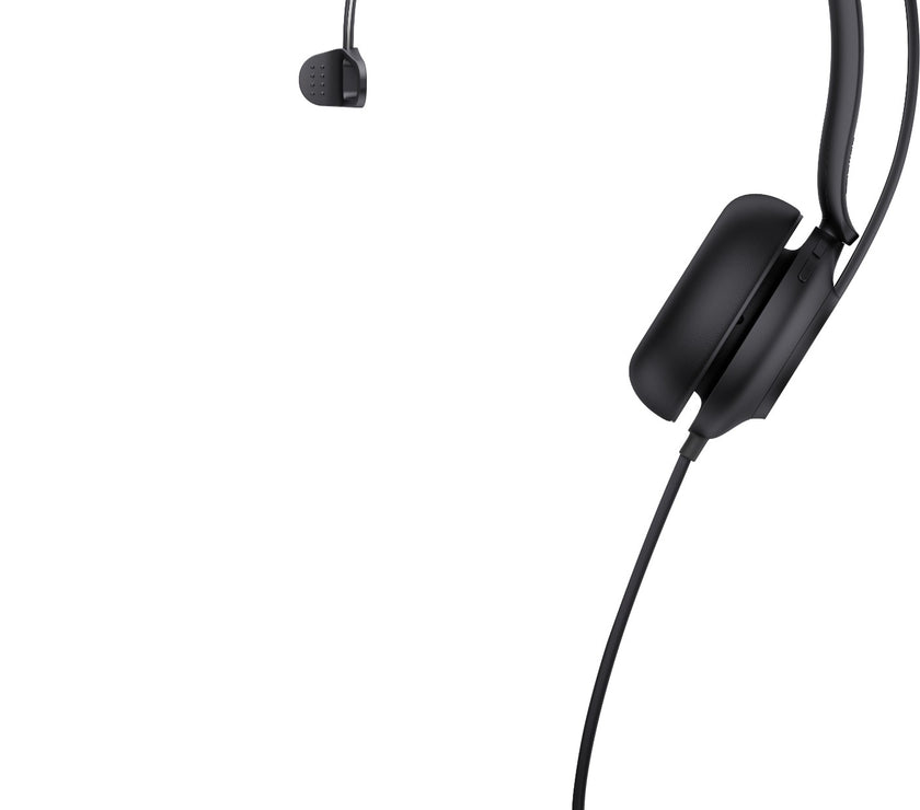 Yealink UH35 Mono USB-C/A Wired Headset with Leatherette ear cushion (Teams Edition)