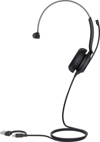 Yealink UH35 Mono USB-C/A Wired Headset with Leatherette ear cushion (Teams Edition)