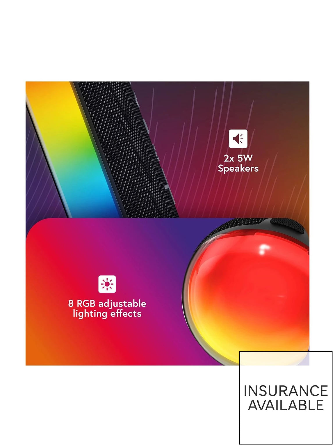 Stealth Portable Speaker Black BS250