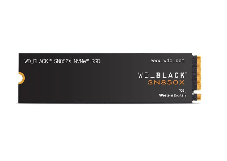 Western Digital 4000 GB, NVMe, 2000 MB/s read, 2000 MB/s write, USB 3.2 Gen 2, Black/Orange