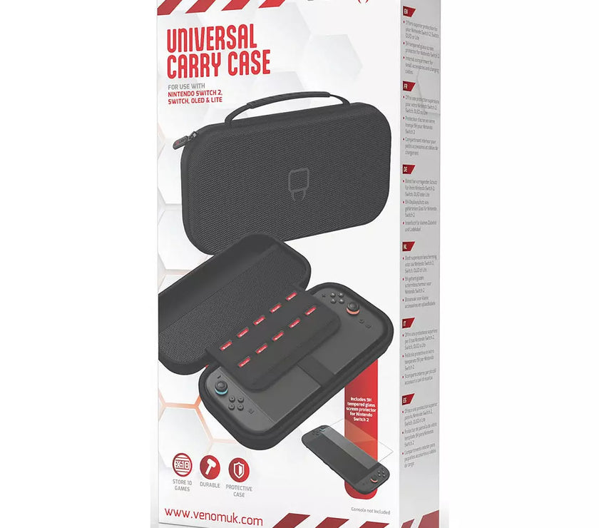 UNIVERSAL CARRY CASE FOR SWITCH 2 SWITCH & OLED