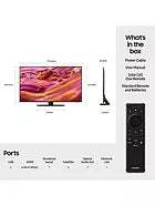 65 INCH Neo QLED 4K 4K AI Upscaling Pro & NQ4 AI Gen3 Processor Glare Free & Neo Quantum HDR+ Dolby Atmos & Object Tracking Sound+ AI Mo