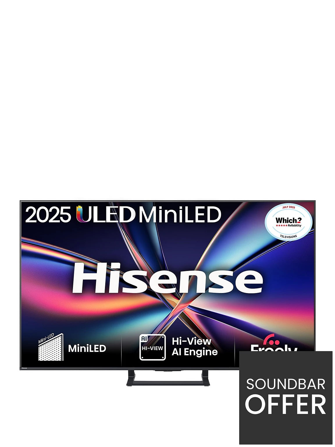 Hisense 75 INCH E8QTUK MiniLED Smart AI TV