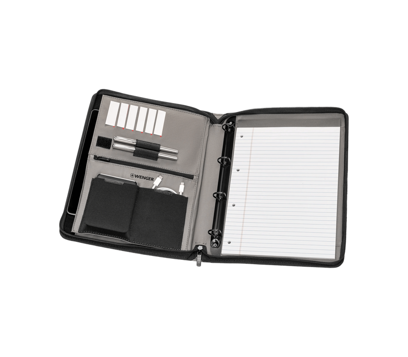 Wenger Affiliate Binder folio TP Black