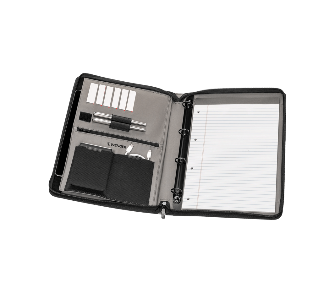 Wenger Affiliate Binder folio TP Black