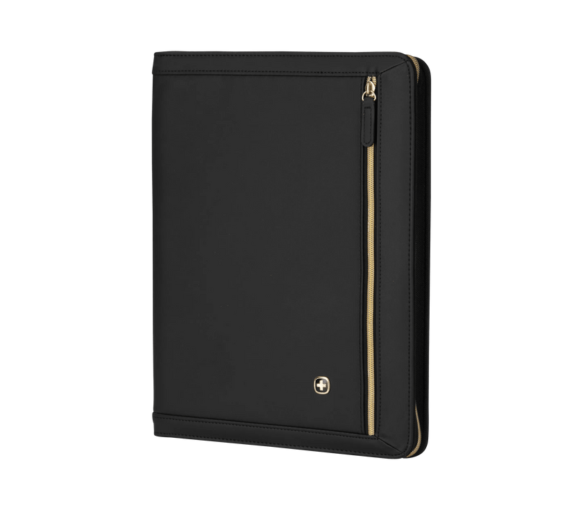 Wenger Amelie Zippered Padfolio Black