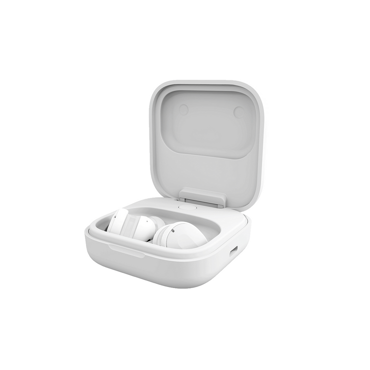 Fairbuds 2.0 True Wireless Earbuds White - Titanium-coated 11mm drivers ANC with wind reduction mode 6-microphones and environmental