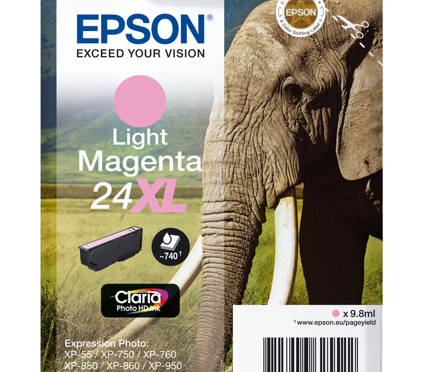 24XL Light Magenta Ink