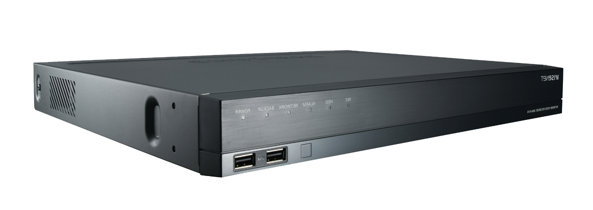 Hanwha XRN-820S network video recorder Black