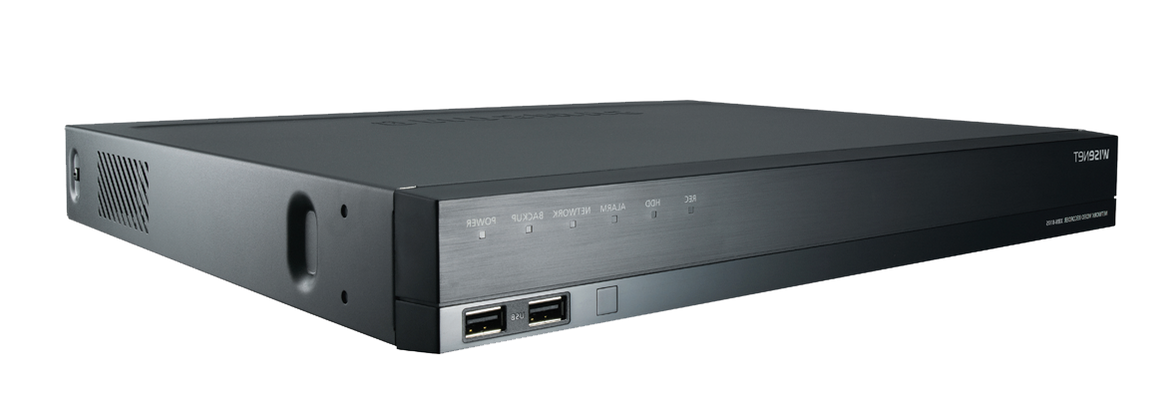 Hanwha XRN-820S network video recorder Black