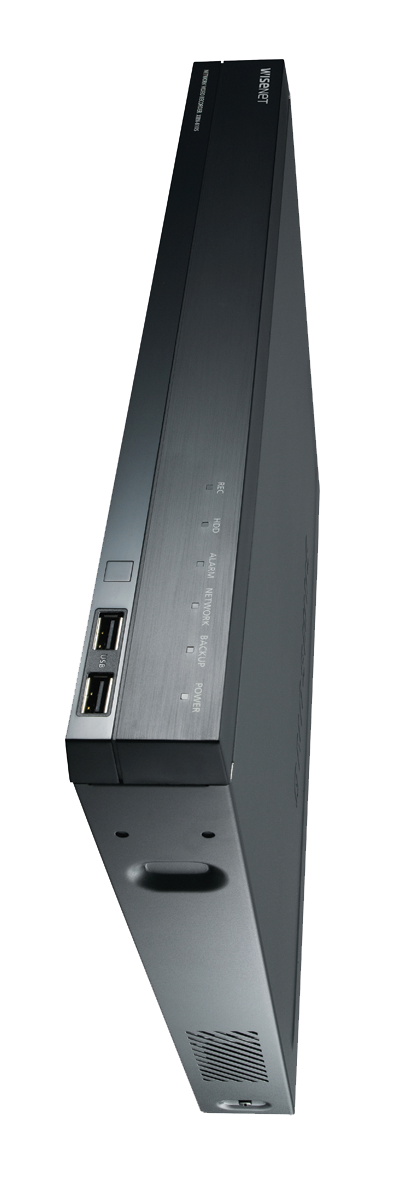 Hanwha XRN-820S network video recorder Black